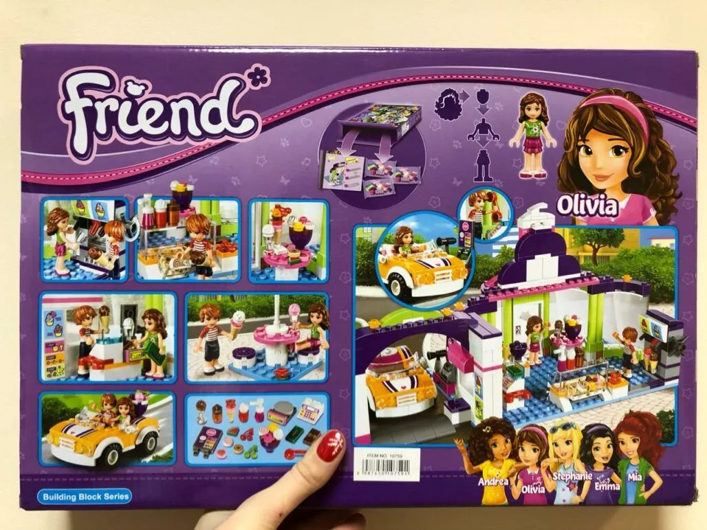 Конструктор Bela Friends 10759 Кафетерий Конструктор Bela Friends 10759 Кафетерий