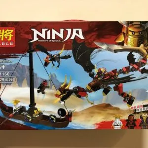Конструктор LELE Ninja 31160 Красный дракон