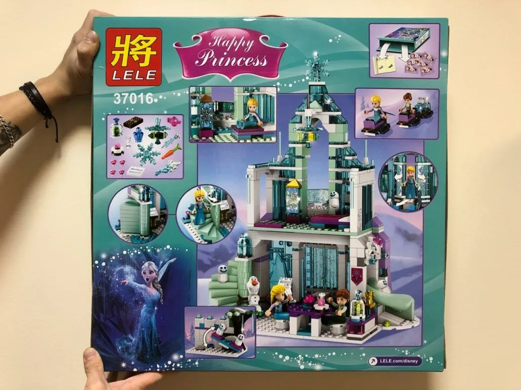 Конструктор LELE Happy Princess 37016 Ледяной замок Эльзы Конструктор LELE Happy Princess 37016 Ледяной замок Эльзы