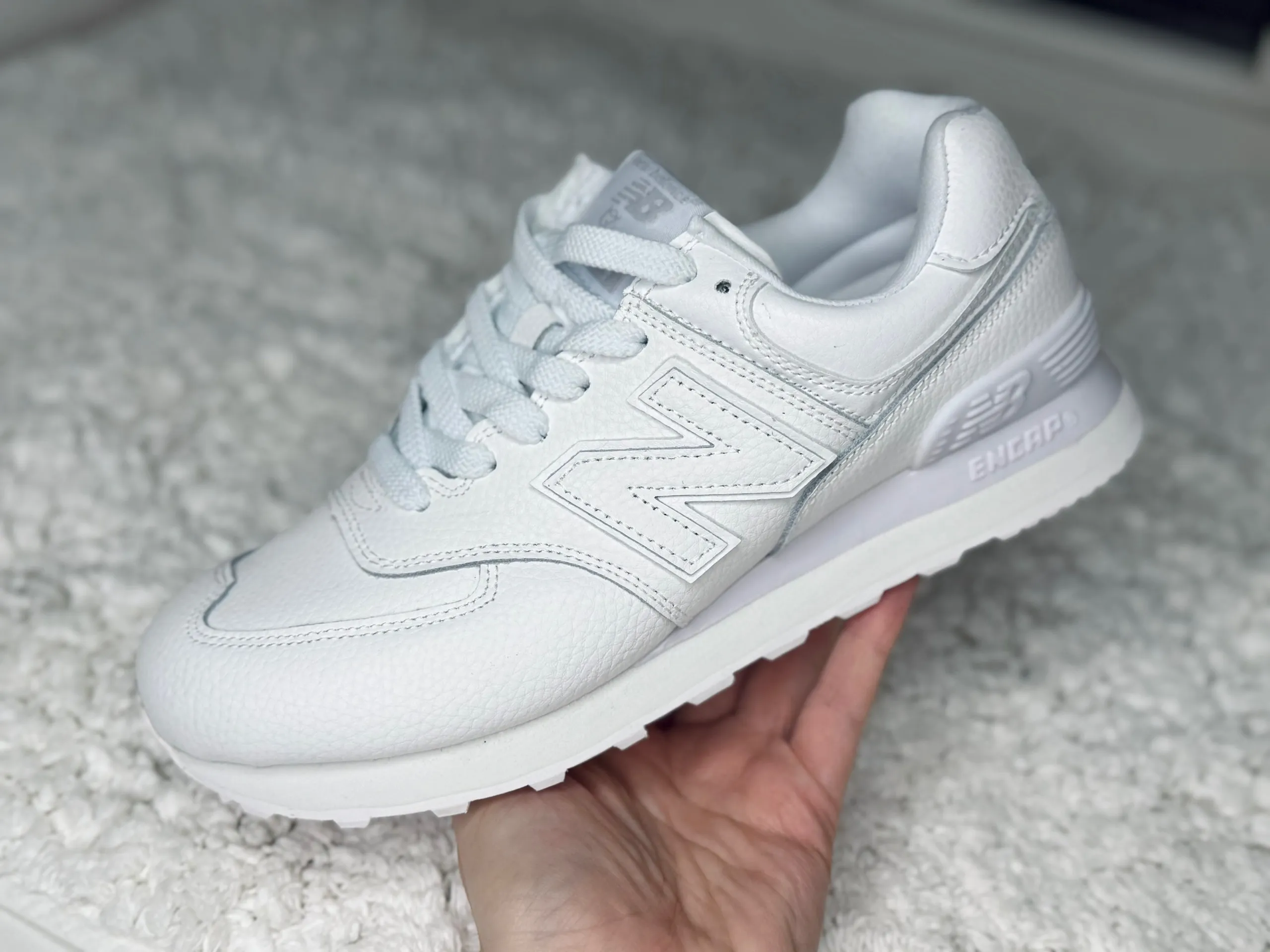 New Balance 574 белые