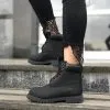 Timberland черные с мехом Timberland черные с мехом