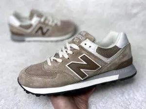 New Balance 574 светло-коричневые