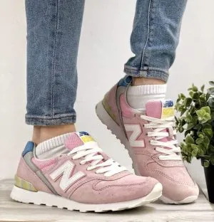 Женские New Balance 996 Роза розовые