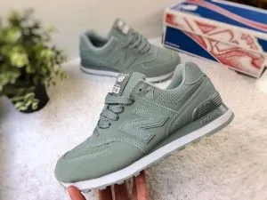 Кроссовки женские New Balance (Нью Баланс) СПб 574 мятные