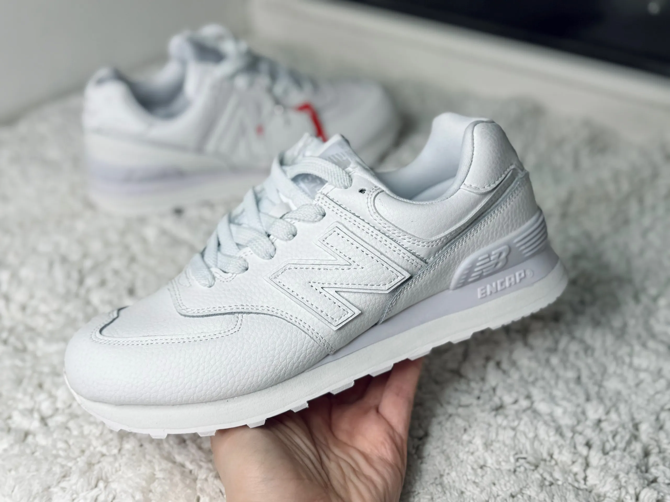 New Balance 574 белые