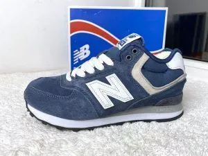 New Balance 574 Лаванда с мехом