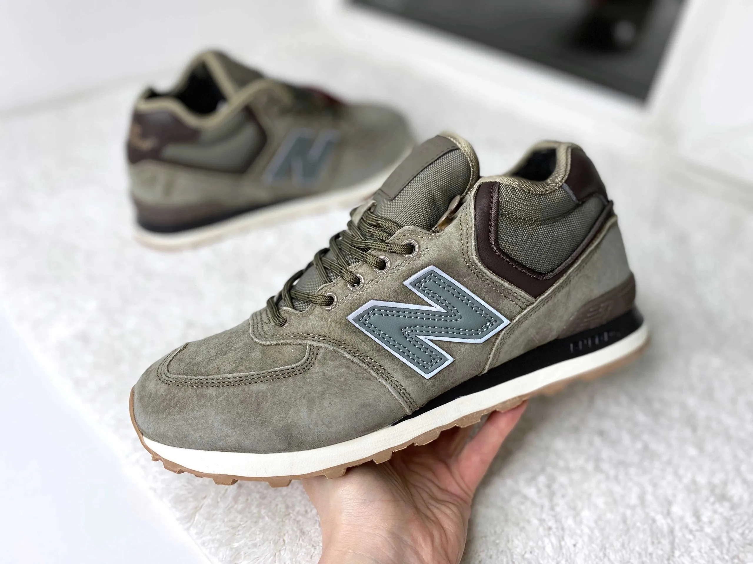 New Balance 574 хаки