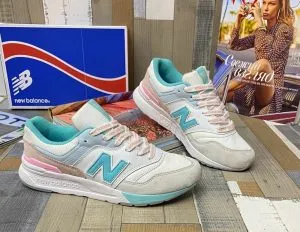 New Balance 997 мятные с белым