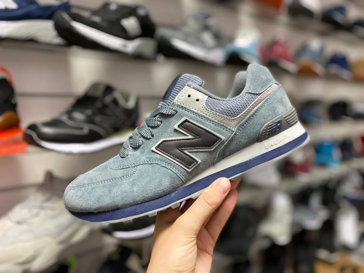 New Balance 574 Сталь серые New Balance 574 Сталь серые