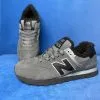 New Balance 574 серые c мехом