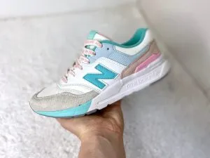 New Balance 997 мятные с белым