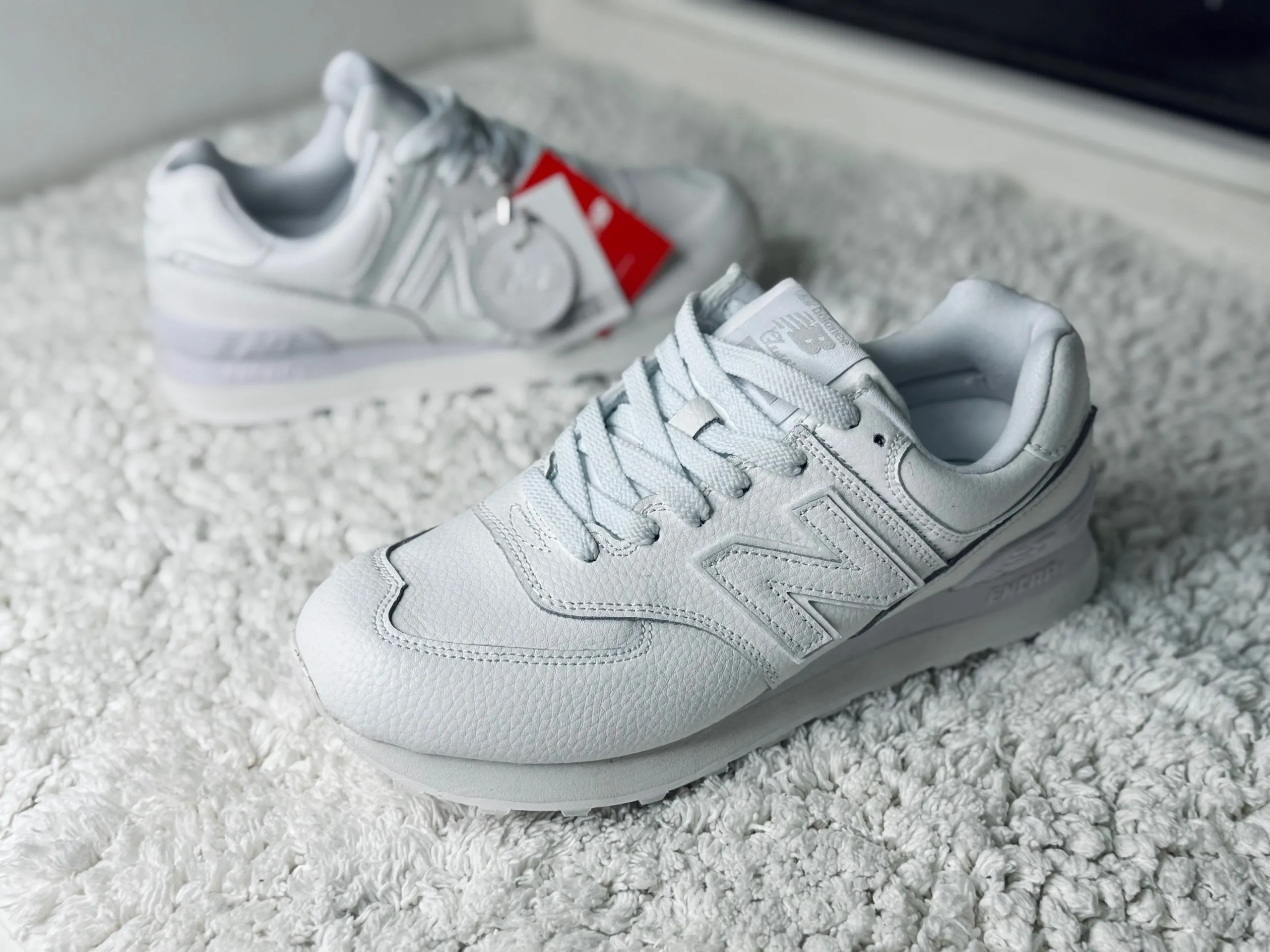 New Balance 574 белые