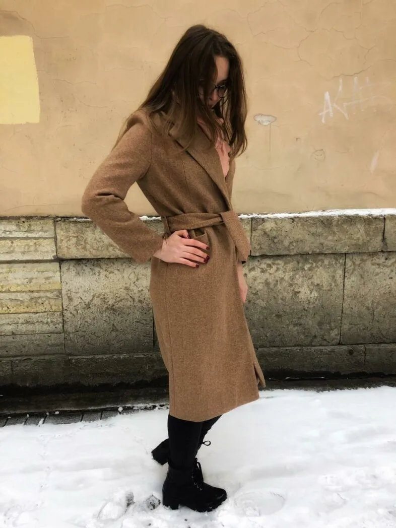 Женское пальто бордовое каберне Женское пальто бордовое каберне