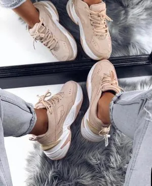 Nike M2K Tekno персиковые