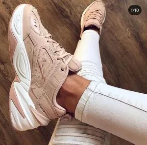 Nike M2K Tekno персиковые
