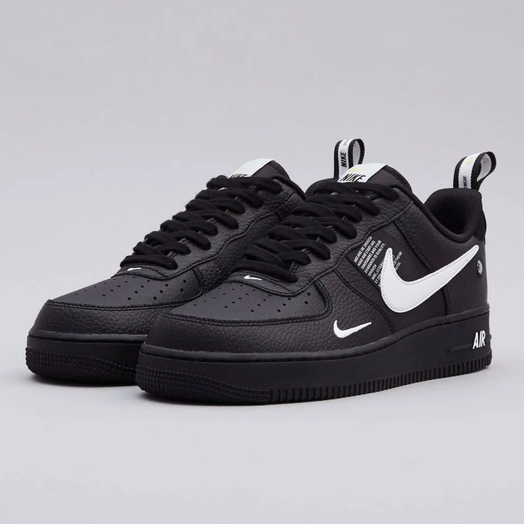 Nike Air Force 1 '07 LV8 Utility черные лимитированные
