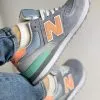 Женские New Balance Фламинго сиреневые
