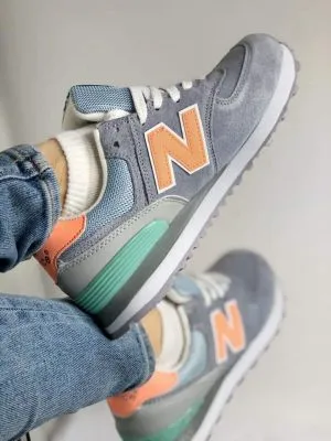 Женские New Balance Фламинго сиреневые