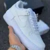 Белые кеды Nike Air Force Shadow White женские