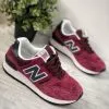 New Balance 670 бордовые