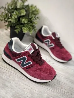 New Balance 670 бордовые