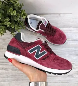 New Balance 670 бордовые