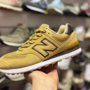 New Balance 574 Camel бежевые
