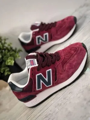 New Balance 670 бордовые