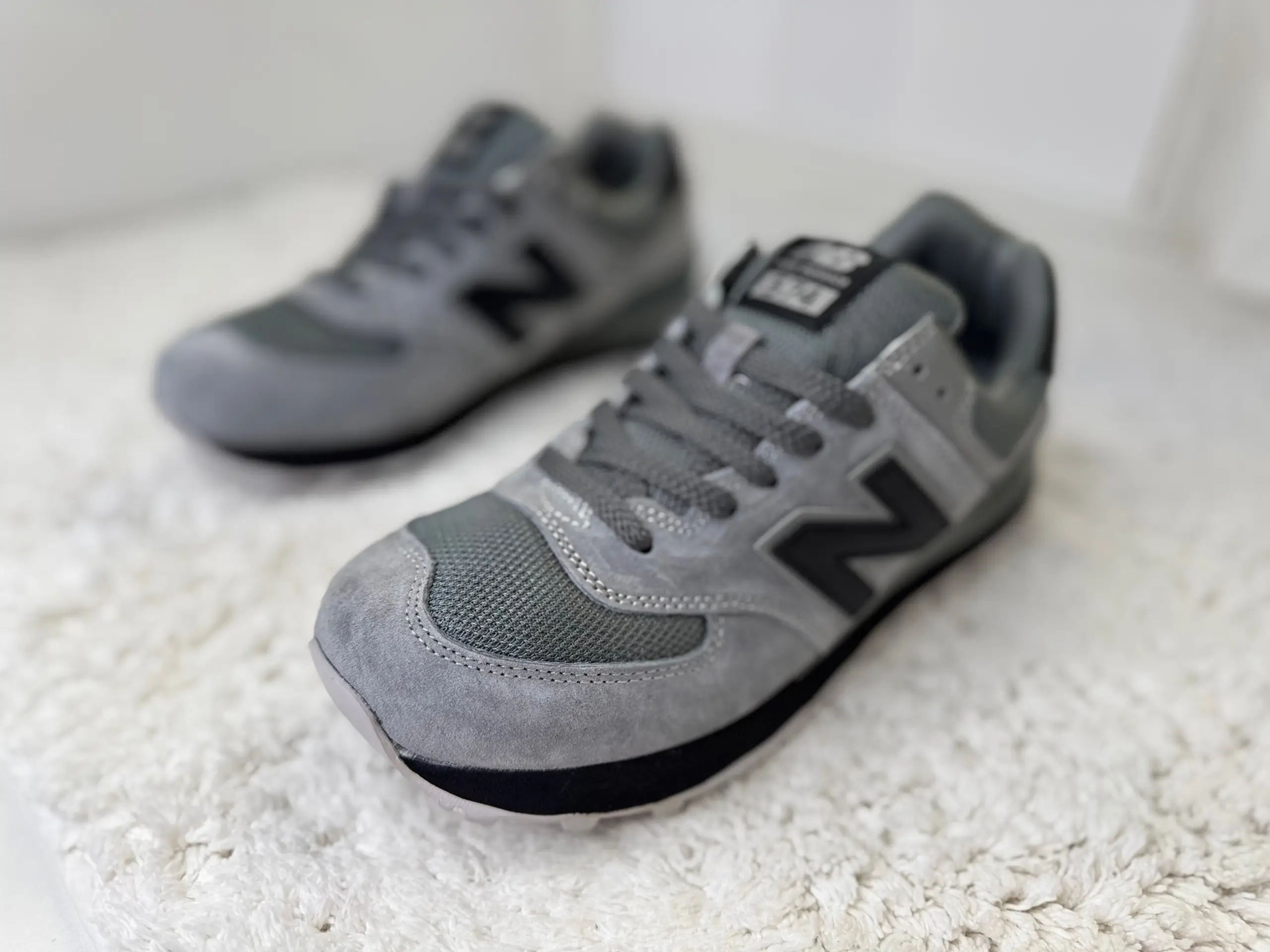 Мужские New Balance 574 Dark Grey серые