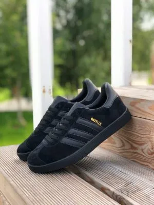 Кроссовки Adidas Gazzele черные