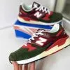 New Balance 530 зеленые с красным