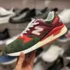 New Balance 530 зеленые с красным