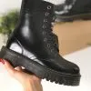 Doctor Martens кожаные черные с мехом и без