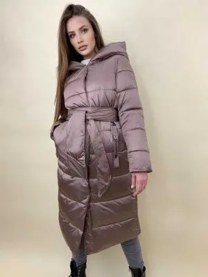 Женская куртка Эсмеральда зимняя Капучино