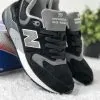 Кроссовки мужские New Balance (Нью Баланс) 999 черные с серым