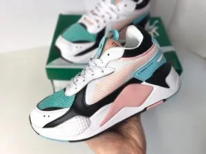 Кроссовки Puma RS-X pink-blue