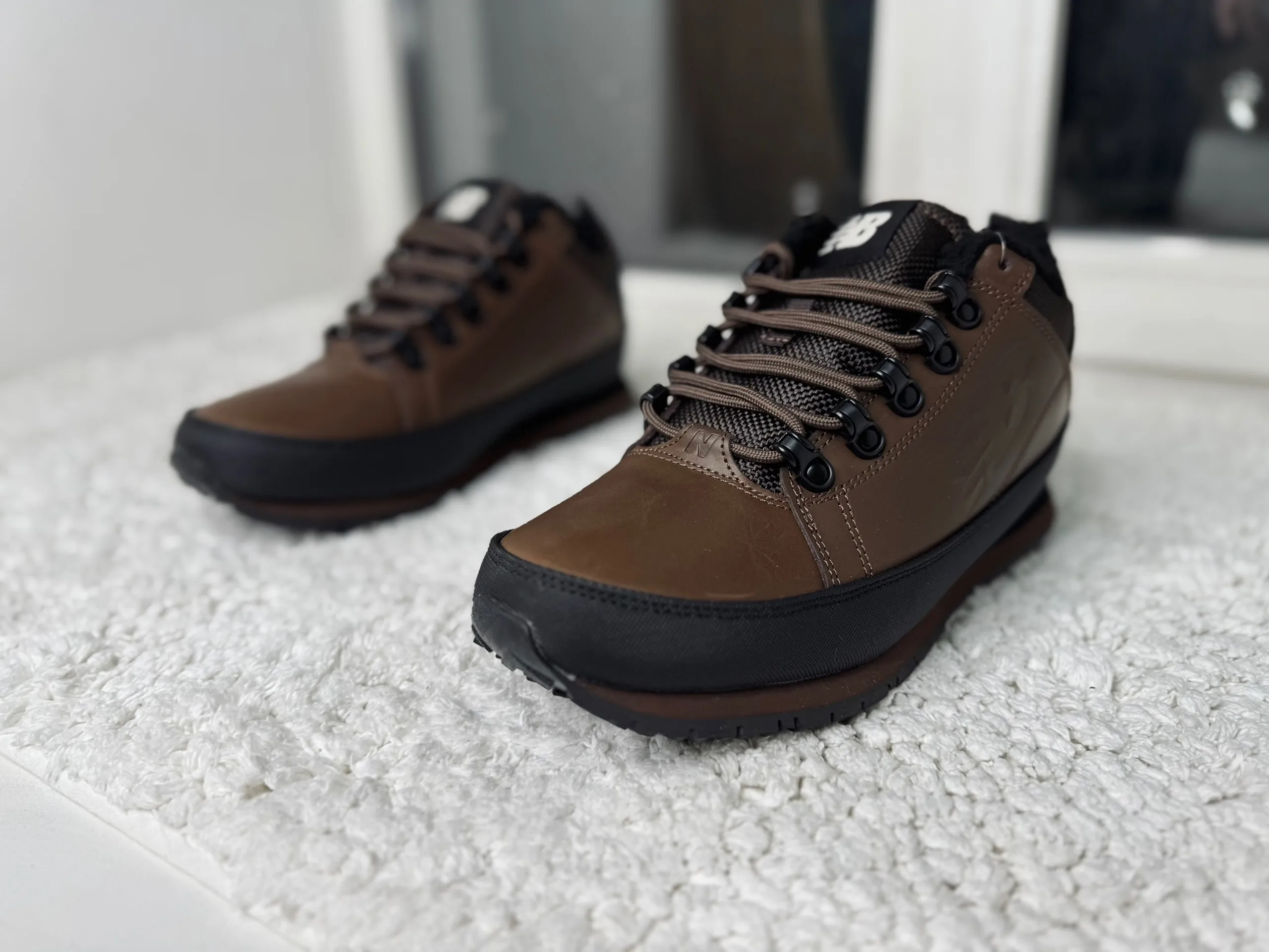 New Balance 754 коричневые с мехом New Balance 754 коричневые с мехом