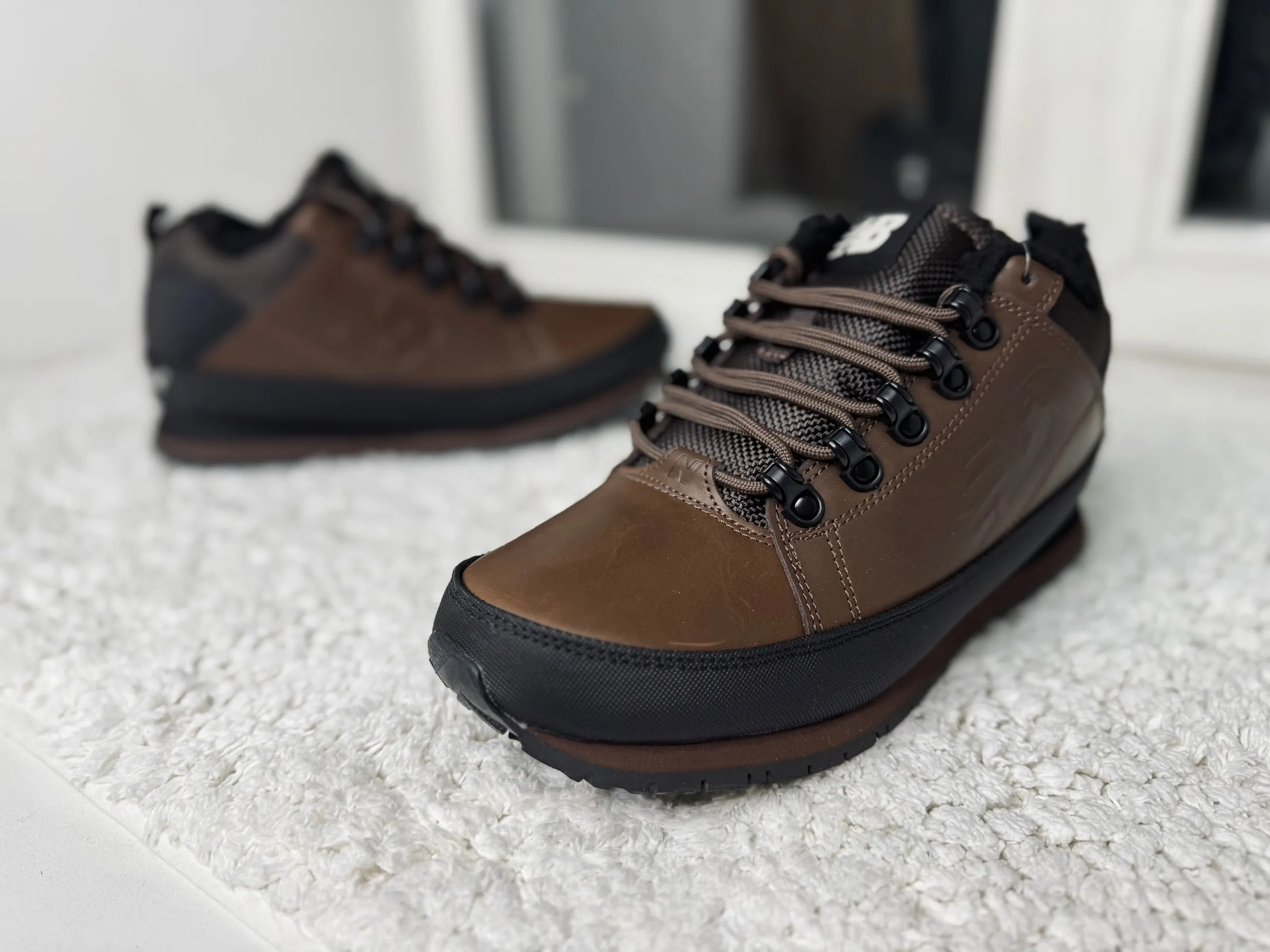 New Balance 754 коричневые с мехом New Balance 754 коричневые с мехом