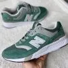 Кроссовки New Balance (Нью Баланс) 997 зеленые