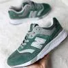 Кроссовки New Balance (Нью Баланс) 997 зеленые