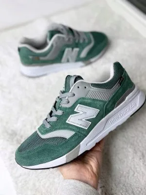 Кроссовки New Balance (Нью Баланс) 997 зеленые