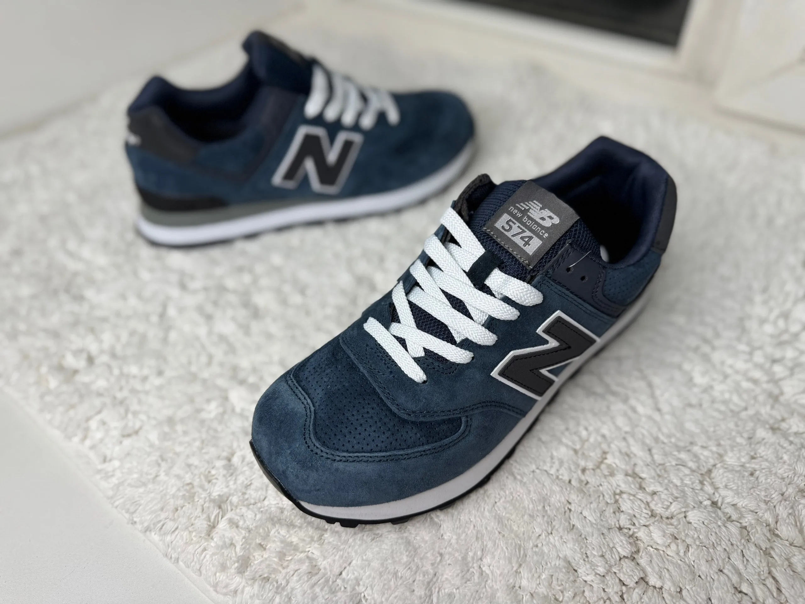 New Balance 574 Индиго синие