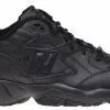 Кроссовки New Balance (Нью Баланс) 608 черные кожаные