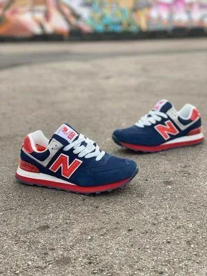 New Balance 999 синие с красным