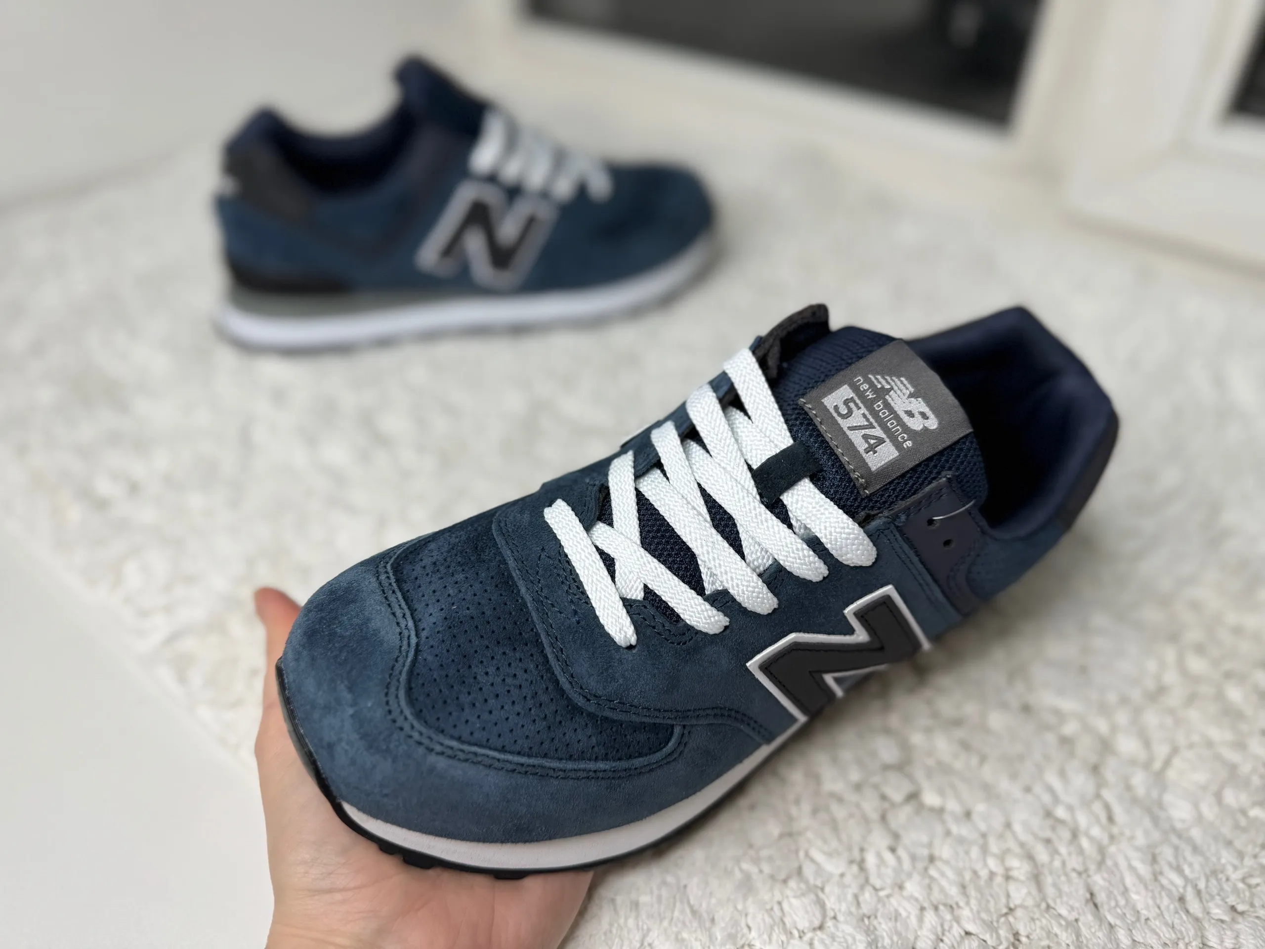 New Balance 574 Индиго синие