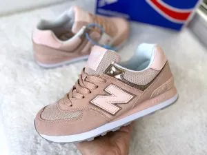 New Balance 574 Пыльная Роза 2