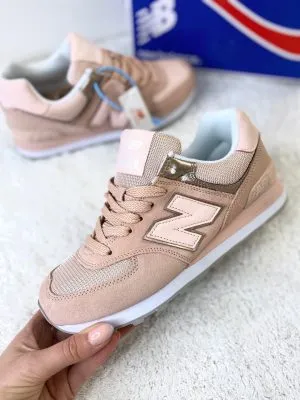 New Balance 574 Пыльная Роза 2