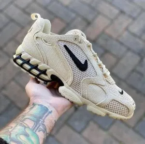 Женские Nike Spiridon Stussy бежевые