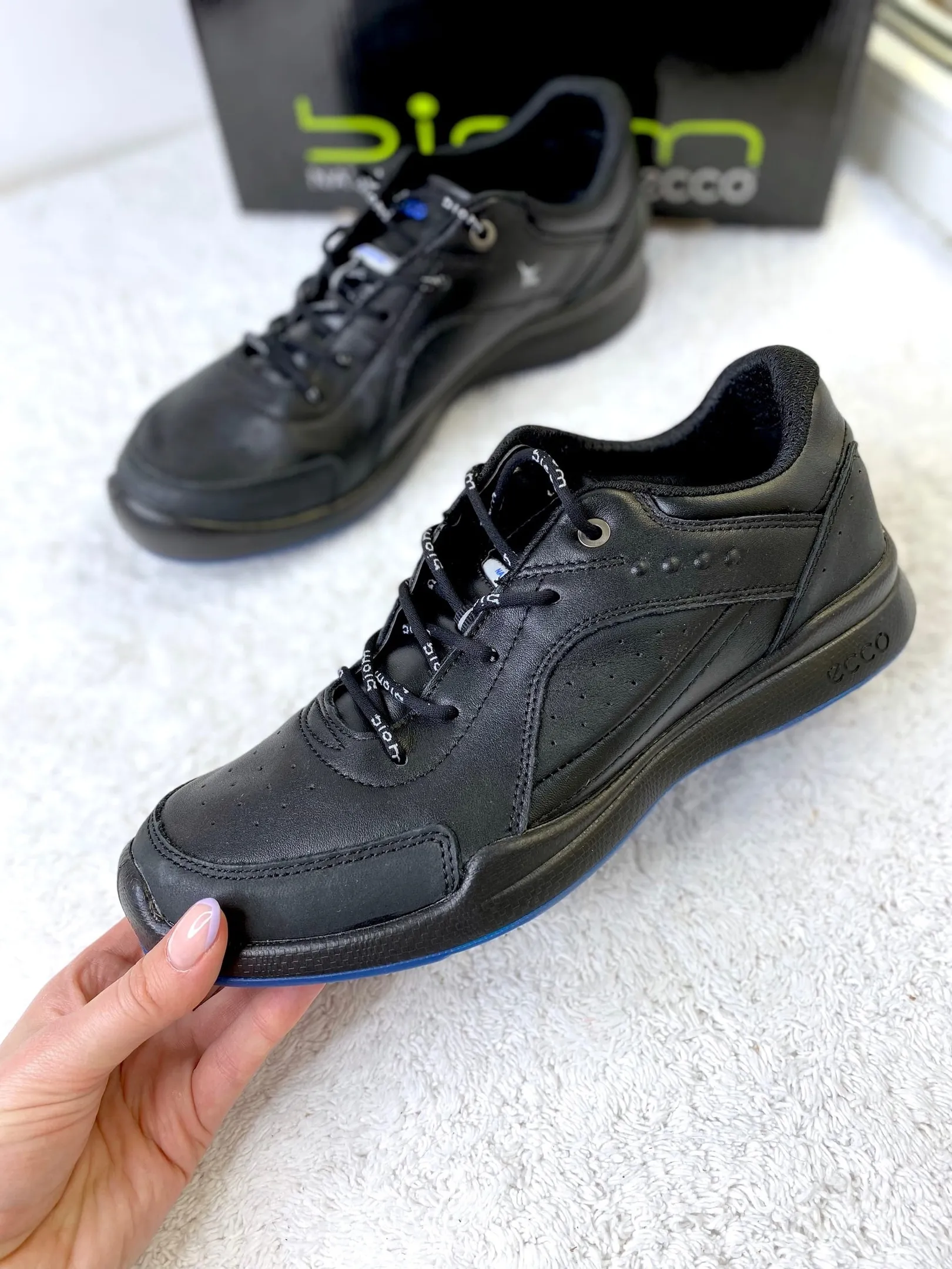 Кроссовки мужские Ecco Biom Natural Motion черные