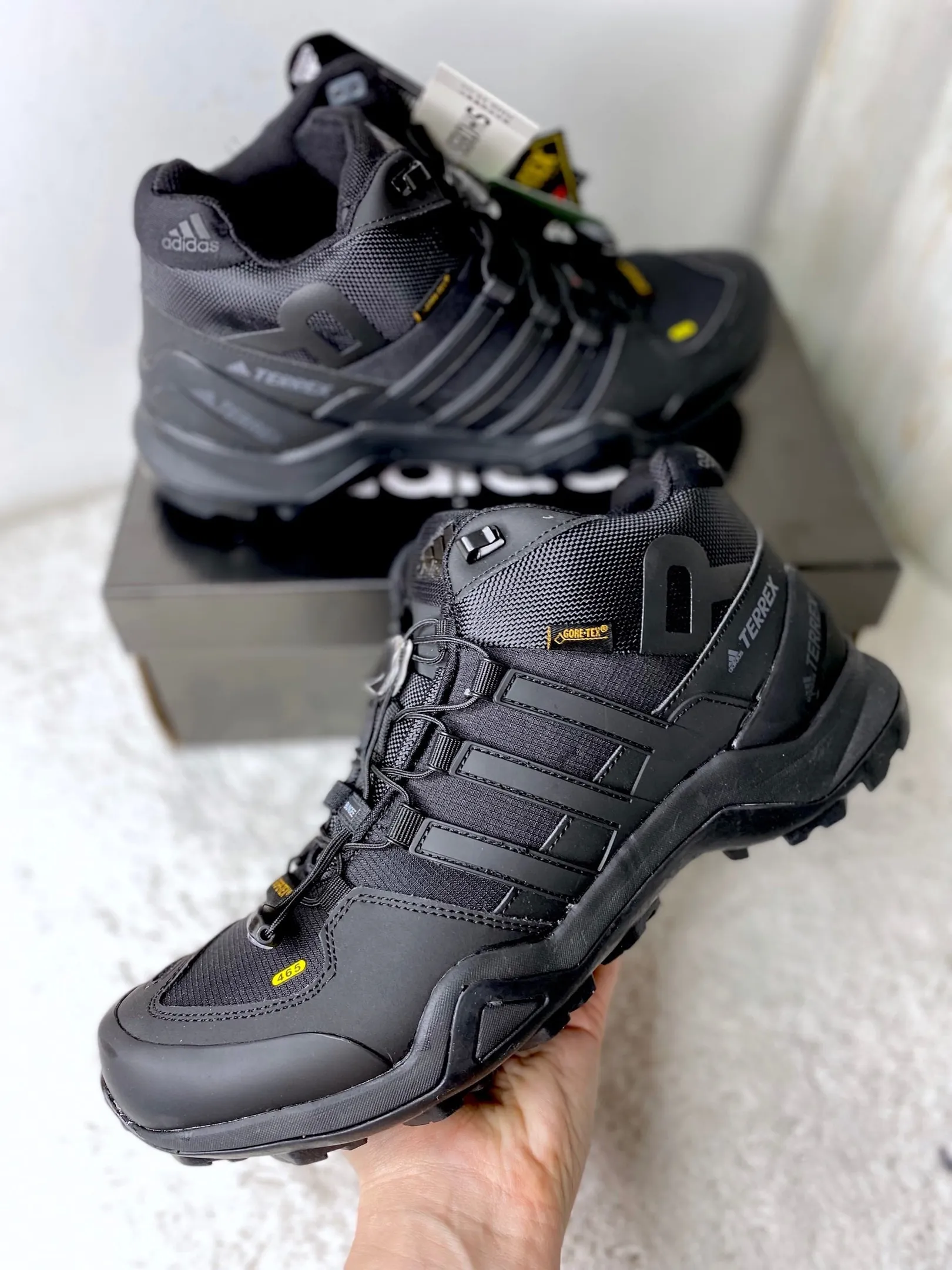 Adidas Terrex Goretex зимние высокие